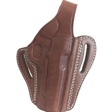 Massimo Gun Leather Colt 1911 Commander Owb Thumb Break Leather Gun Holster 4 -