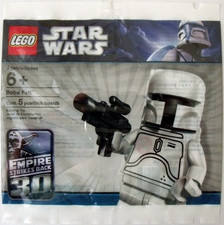 Lego Star Wars White Boba Fett Polybag, seale...