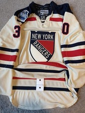 Lundqvist New York Rangers 2012 Winter Classic MIC Authentic Hockey Jersey 54