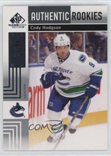 2011-12 SP Game Used Edition Authentic Rookies 71/99 Cody Hodgson #197 7xr
