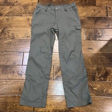 Duluth Trading Company Women  s Size 10 X 31 Measure 32 X 30 Green Pants  