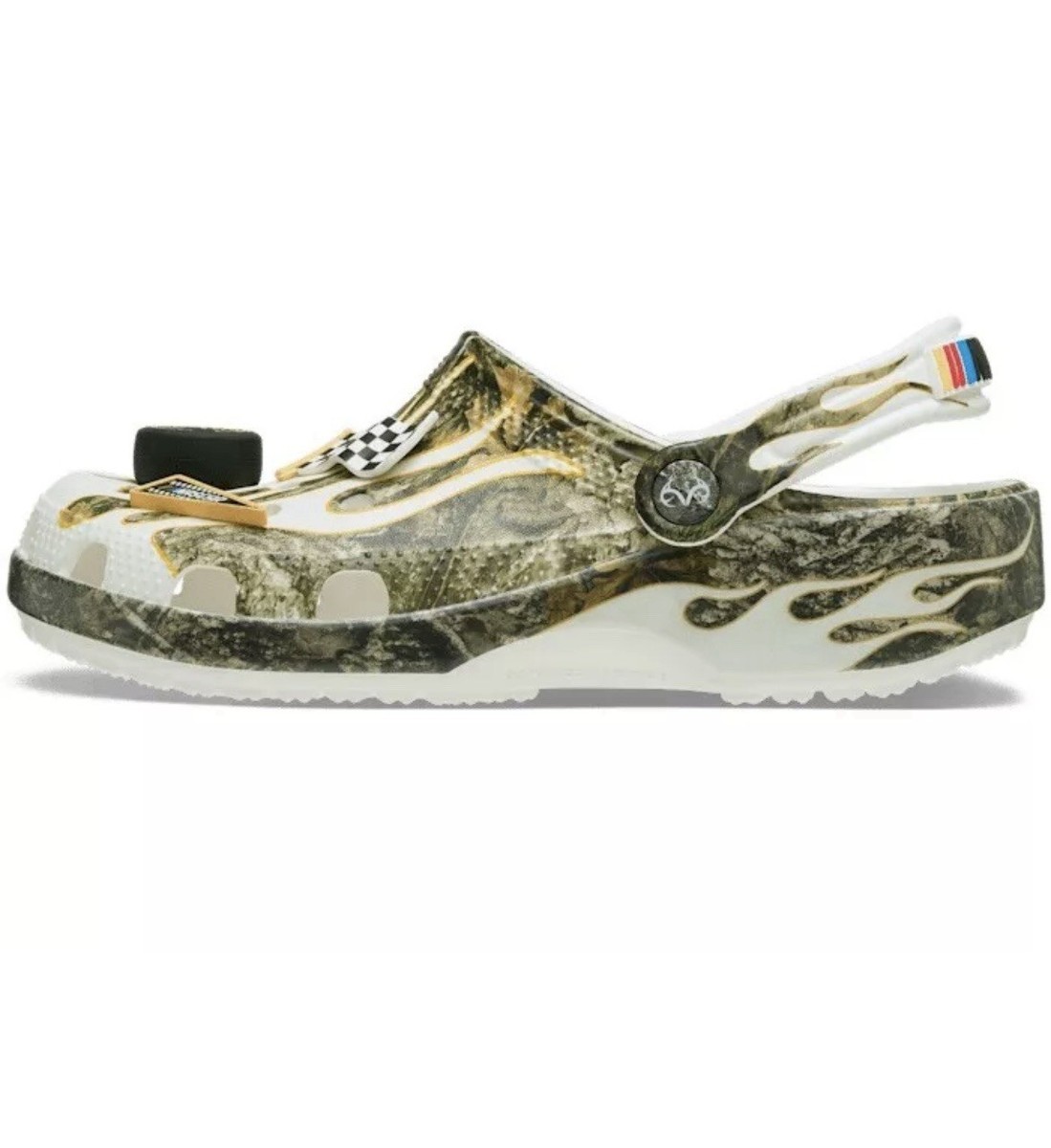 New Nascar Realtree Classic Sandals Clog Camo Crocs Jibbitz  display picture 3