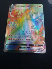Rainbow Charizard VMAX Mint Condition, Never Used