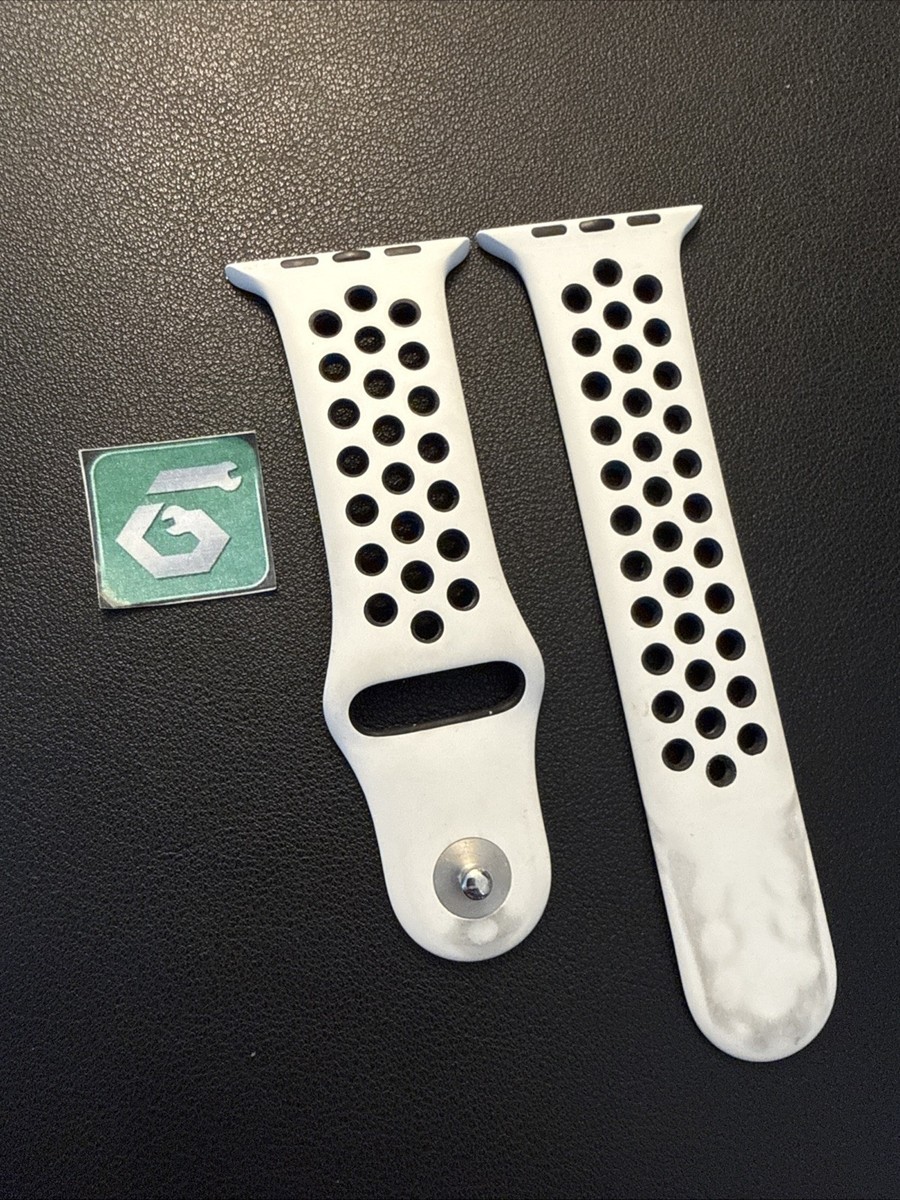 Apple Watch Nike Sport Band 45mm (42/44/49) Genuine Summit White S