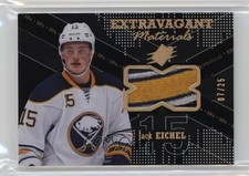 2016-17 SPx Extravagant Materials Black 7/25 Jack Eichel #EX-JE 0f7x