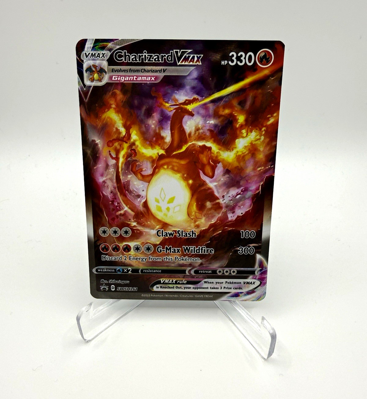Charizard VMAX SWSH261 Promo Holo - Sword & Shield Promo Pokémon TCG 330 HP