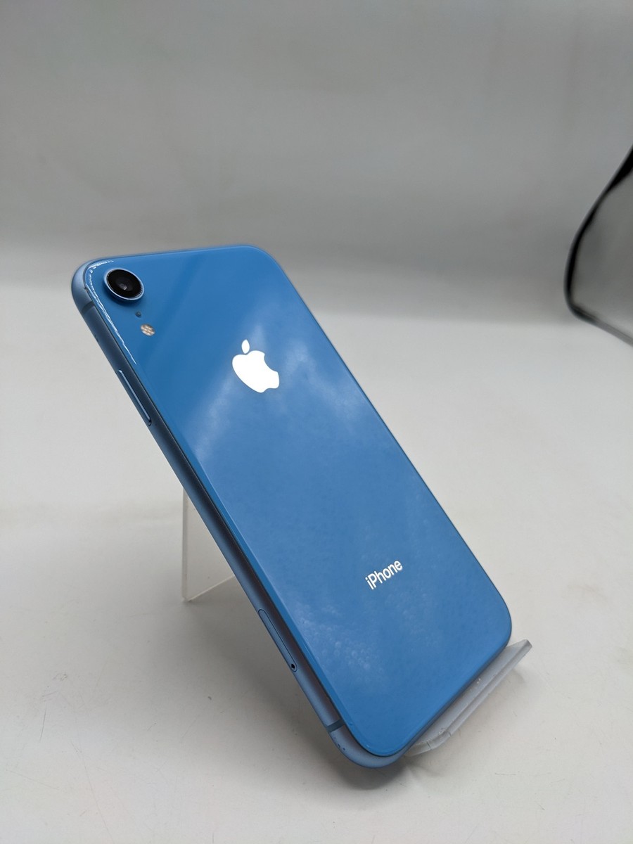 APPLE IPHONE XR - Unlocked - 64GB - Blue - Grade D | eBay
