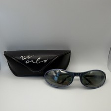 Ray-Ban W2499 Women's Wrap Polarized UV400 Sunglasses Blue/Gray 135mm Vintage