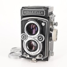 Rolleiflex 3.5A TLR Camera w/75mm f3.5 Tessar #988
