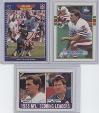 Lot of 27 Different Mike Cofer Football Cards