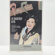 Patsy Cline 12 Greatest Hits Cassette tape