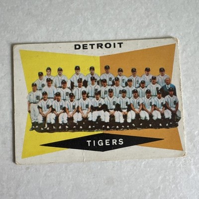 1960 Topps #72 Detroit Tigers