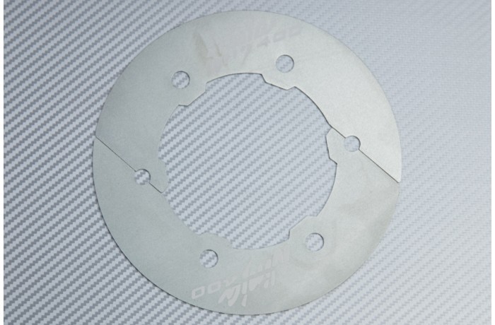 Cache couronne alu Kawasaki Z400 anti-corrosion 19-21