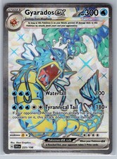Gyarados ex 225/198 Double Rare Scarlet & Violet Pokemon Holo Near Mint