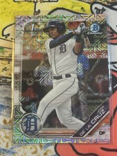 2019 Bowman Chrome Prospects Mojo Jose de la Cruz Detroit Tigers #BCP-149