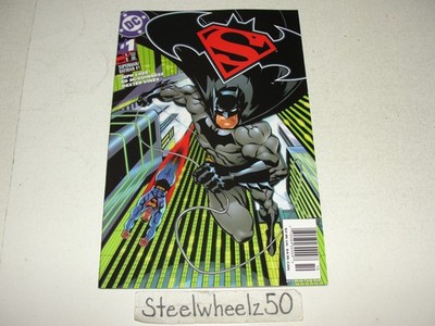Superman Batman #1 Newsstand Comic DC 2003 Batman Cover 1B Jeph Loeb McGuinness