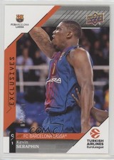 2017-18 Upper Deck Euroleague Exclusives 52/100 Kevin Seraphin #77 0c2