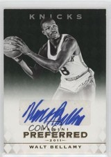 2011-12 Panini Preferred Emerald 5/5 Walt Bellamy #1 Auto HOF pu3