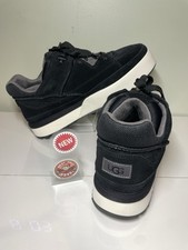 UGG - Size M11.5/ W12.5 - Goldencush Platform Suede Sneakers Black Unisex - NEW