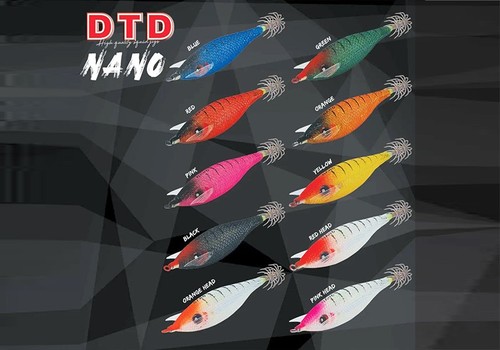 DTD NANO Bukva Calamari Jig Calamari Pesca Mare Eging Barca 1.5 2.0 2.5 - Foto 2 di 17