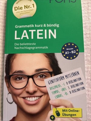 Pons Grammatik Kurz & Bündig Latein