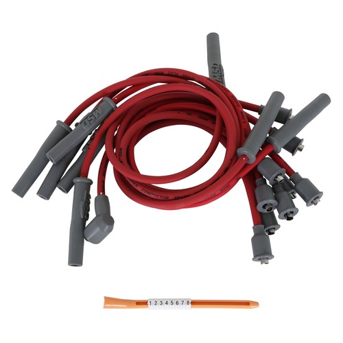 MSD 31309 Super Conductor Spark Plug Wire Set Socket Chrysler 318-360