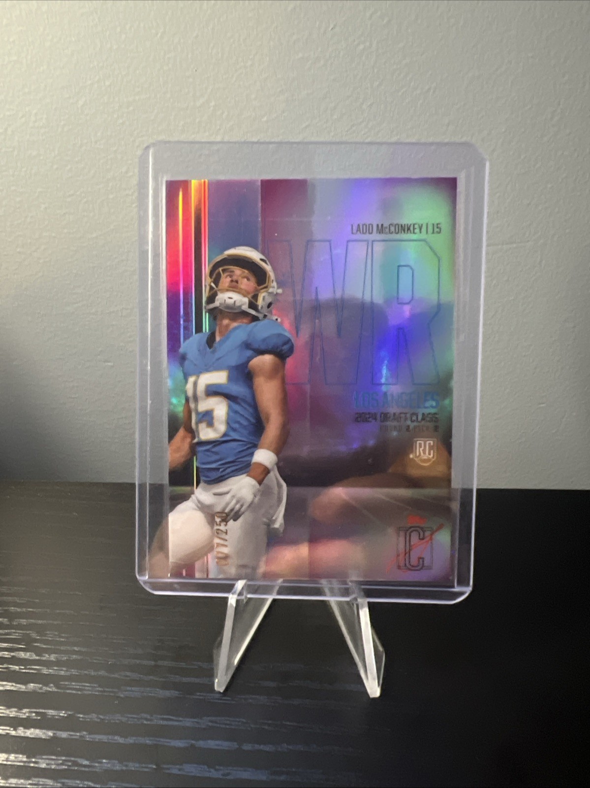 2024 Topps Signature Class Rookies Ladd McConkey #135 Magenta /250 (RC)