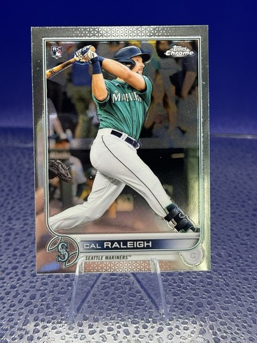 CAL RALEIGH RC 2022 Topps Chrome Baseball Seattle Mariners Rookie Card ...