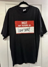 Eminem "Hi My Name Is Slim Shady" - 1999 Vintage T-Shirt XL/X-Large - Not Faded