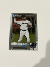2021 Bowman Draft Chrome Jordan McCants #BDC-26 Miami Marlins