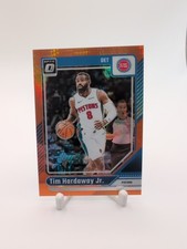 2024-25 Optics Basketball Tim Hardaway Jr Orange Hyper Prizm /299  & Silver Holo