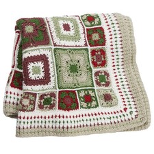 Herrschners  Merry Mistletoe Afghan Crochet Kit