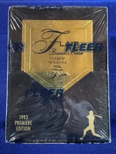 1993 Fleer Flair Baseball Box Ken Griffey Jr Nolan Ryan Bo Jackson Cal RIpken