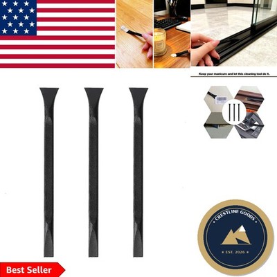 Multi-Purpose Plastic Scrapers, 3 Identical Tools for Effortless Cleaning