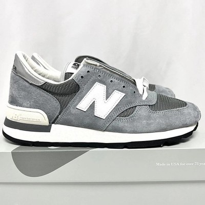 47.5 M990GR1 New Balance 990v1 Made in USA Grey Herrenschuhe Sneaker