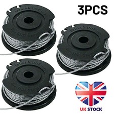 3x Strimmer Trimmer Line Garden Grass Wire 1.65mm Round Cord 4.9m For BOSCH
