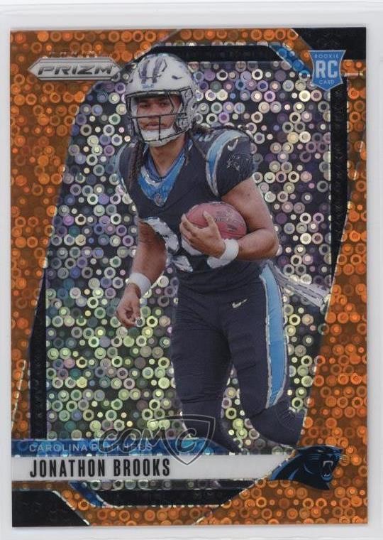 2024 Panini Prizm Rookies Disco Prizm Jonathon Brooks #357 o8g