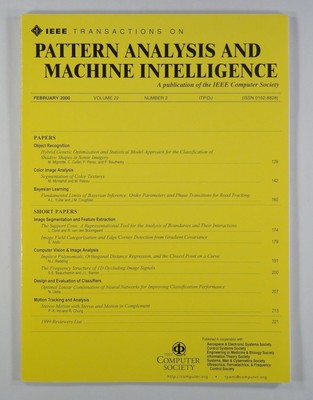 2000 IEEE MACHINE INTELLIGENCE Vol22No2 genetic algorithms IMAGE ANALYSIS vision