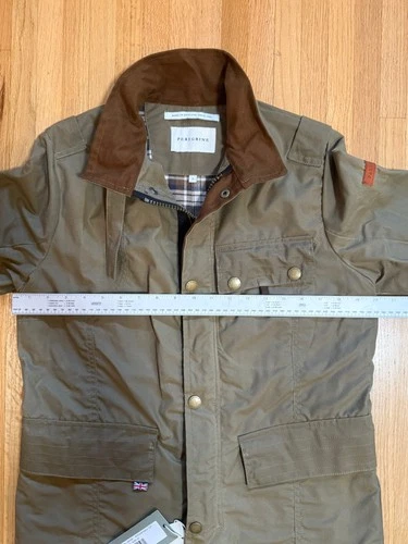 2021 RARE Peregrine x Dant Bexley Waxed  Cotton Jacket Brown Size SMALL BNWT image 11