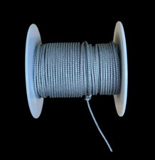 5 FEET BCY 24 SPECKLED - SILVER /BLACK Archery Bowstring RELEASE D LOOP ROPE