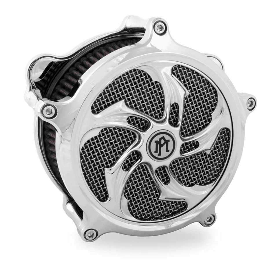 Performance Machine Insert Air Cleaner Rival Chrome 0206-2010RVL-CH - Image 2 of 4