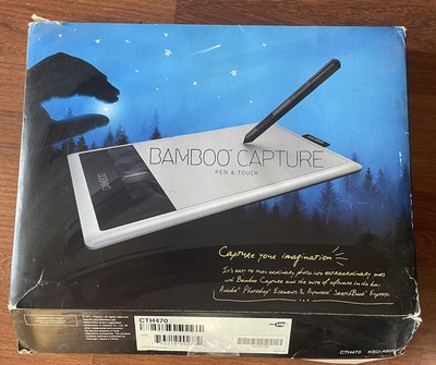 Wacom Bamboo Capture Digital Photo Editing Tablet Drawing CTH470 - OPEN BOX