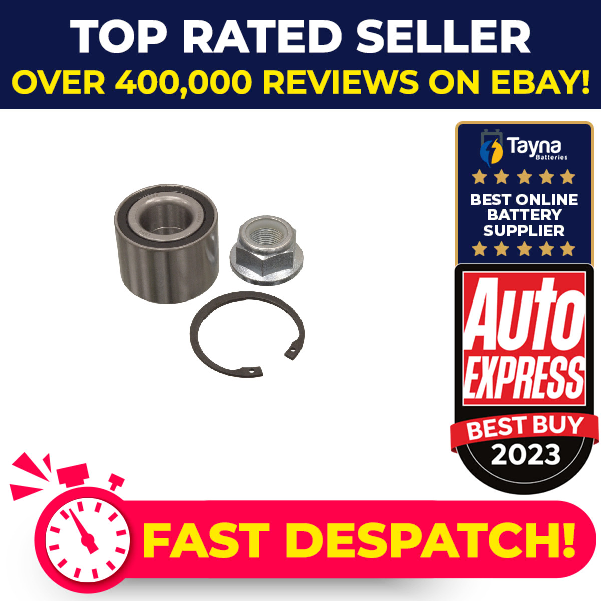 Wheel Bearing Kit fits RENAULT CLIO Rear 1990 on 5-Speed Manual Transmission New