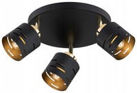 Deckenstrahler Schlafzimmer 3-Flammig E27 Flexibel B:30 Cm Deckenspot Wohnzimmer