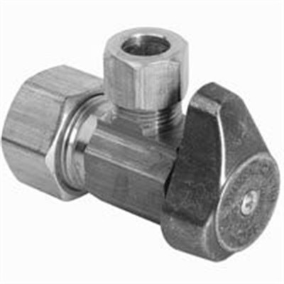 BrassCraft G2CR09XCD Stop Valve, 1/2 x 1/4 in Connection, Compression, 125 psi P