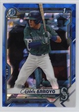2021 Bowman Chrome Draft Sapphire Edition Edwin Arroyo #BDC-74 1t44