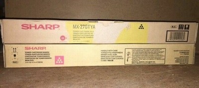 Lot of 2 Original Sharp M/Y MX-27GTMA, MX-27GTYA