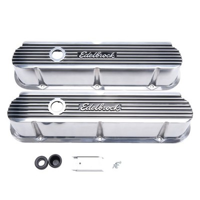 Edelbrock Engine Valve Cover Set Fits 1969 Ford Custom 500