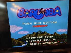 BARUNBA Hu Card namcot NEC PC Engine Spine Soft Only From Japan