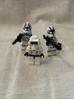 Lego Star Wars Minifigures- Scout Trooper, Clone Trooper, Jet Trooper